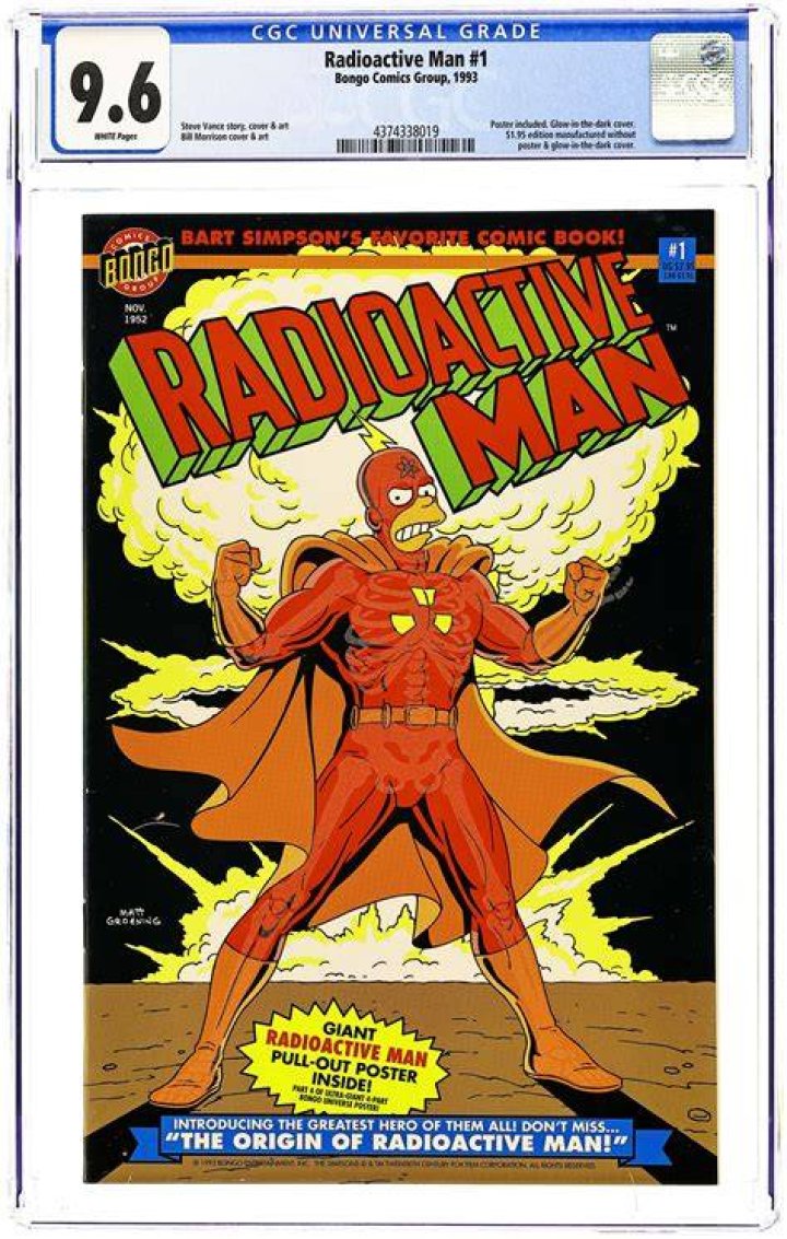 Radioactive Man (1993 1st Series) comic books