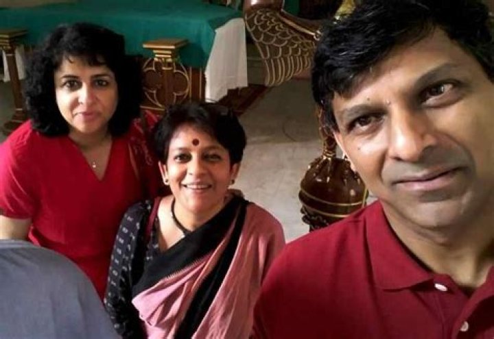 Raghuram and wife Media