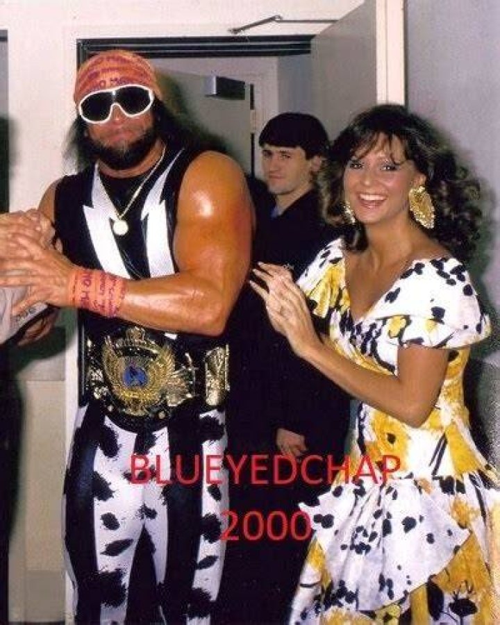 Randy Savage and Elizabeth. WWF wrestling. Macho man randy savage