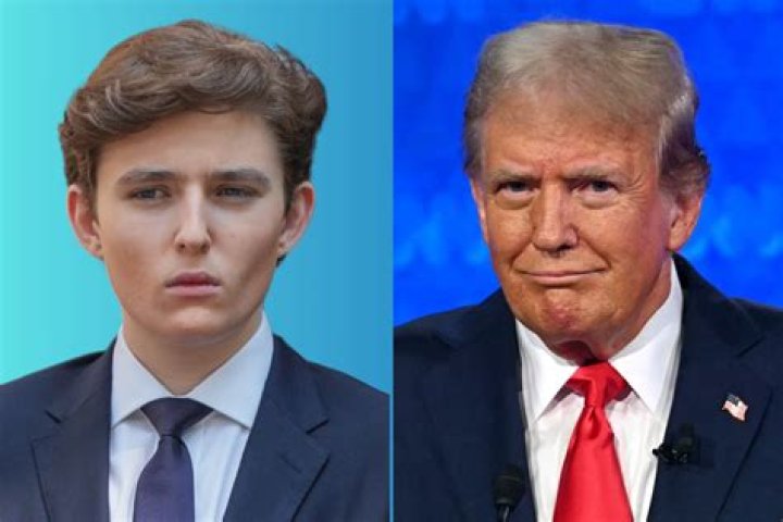 Rare photos of Barron Trump as a kid show Melania & Donald enjoying