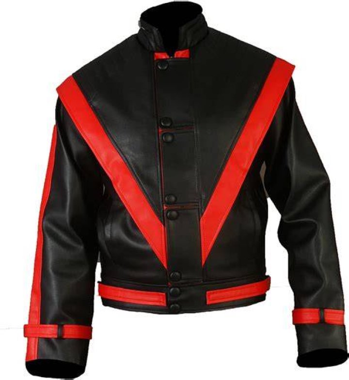 Red and Black Leather Michael Jackson Thriller Jacket Jackets Creator