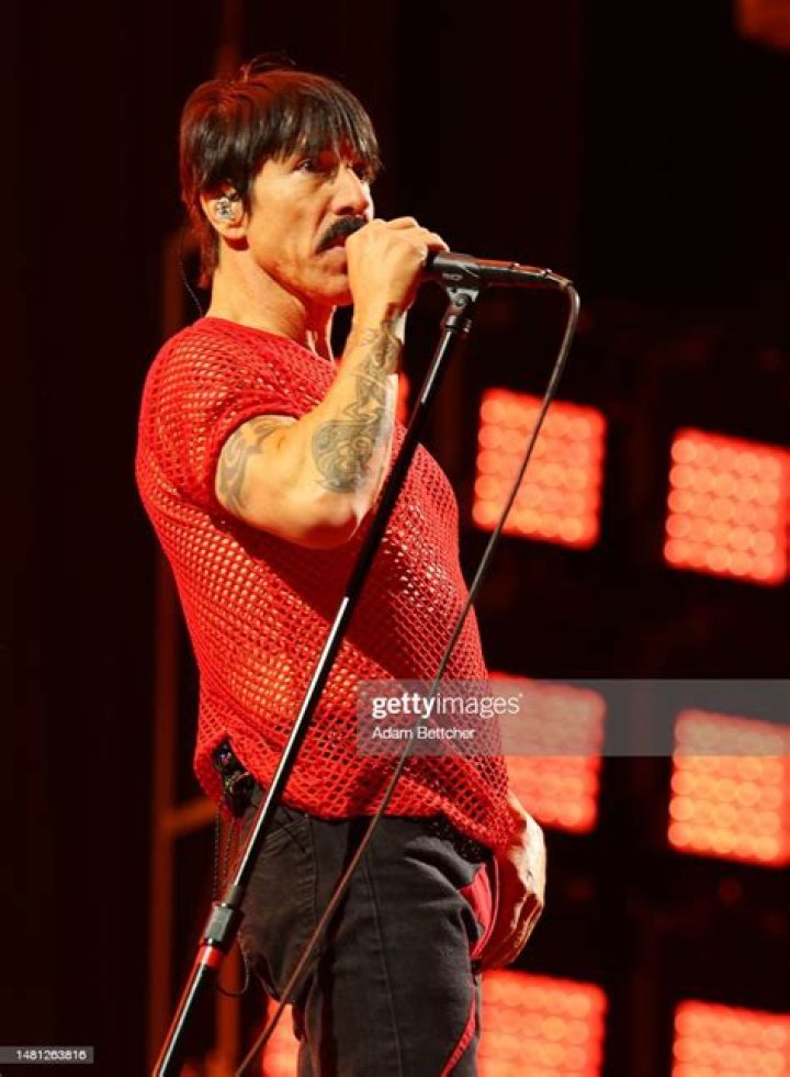 Red Hot Chili Peppers singer Anthony Kiedis steps out for a stroll with