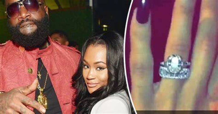 Rick Ross Is Engaged to Girlfriend Lira Galore Engagement Ring Photo