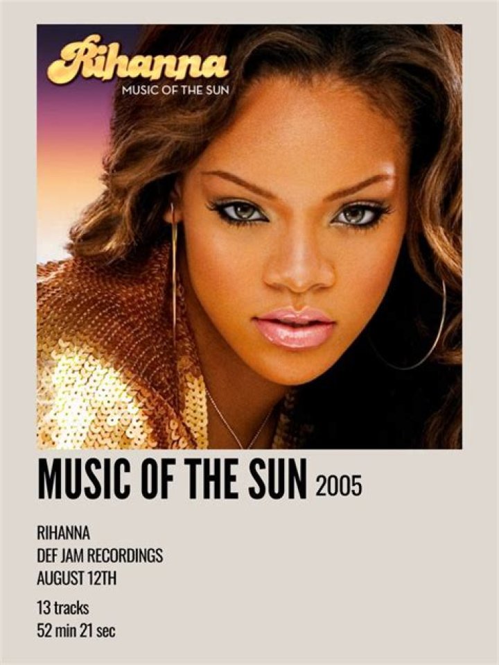 Rihanna Music Of The Sun (UK) PHYSICAL MUSIC IS NOT DEAD
