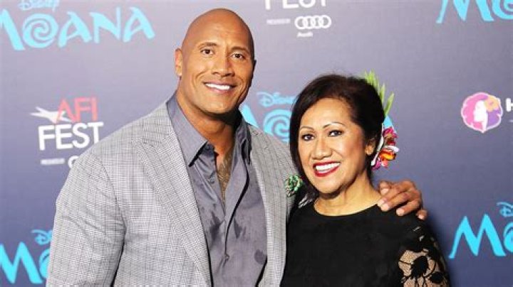 Rock & his mom