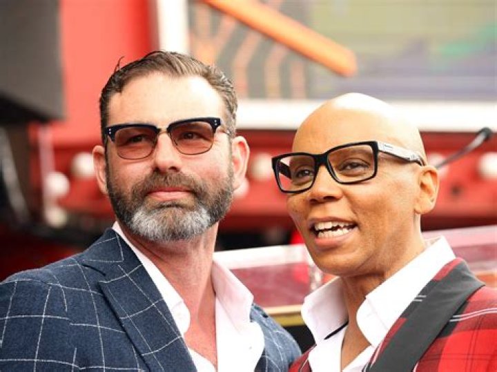 RuPaul and Husband at Hollywood Walk of Fame Ceremony 2018 POPSUGAR