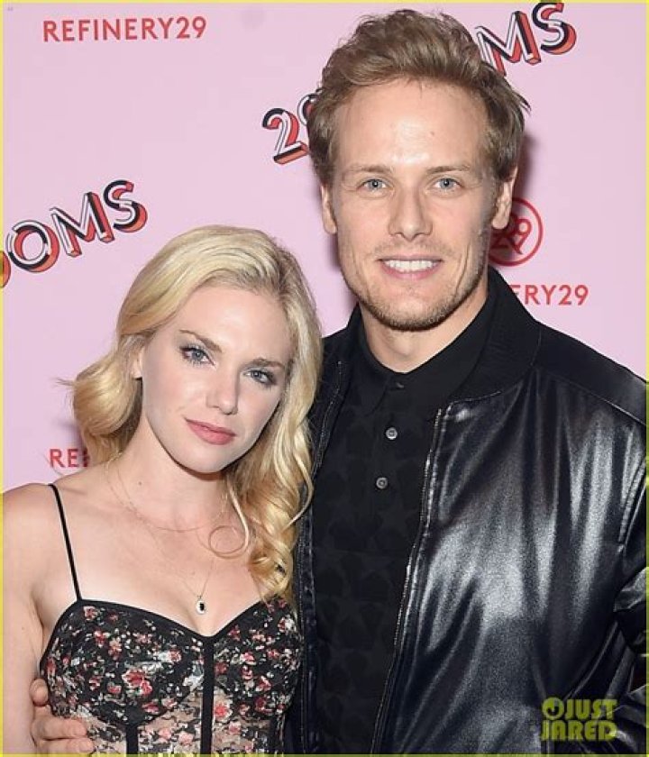 Sam Heughan & Girlfriend MacKenzie Mauzy Make Rare Appearance During