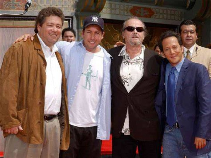 Scott Sandler Adam Sandler Jack Nicholson Editorial Stock Photo Stock