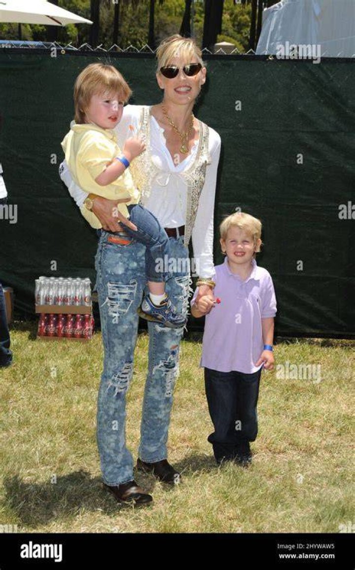 Sharon Stone Laird Vonne Stone Quinn Foto de stock de contenido