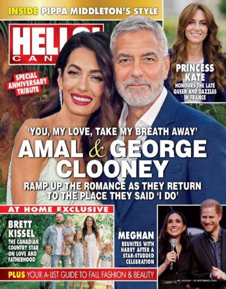 SHOCK! and Amal Clooney cover truth Twins Ella and Alexander had
