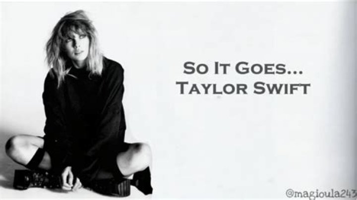 so it goes... taylor swift poster Taylor swift posters, Taylor swift