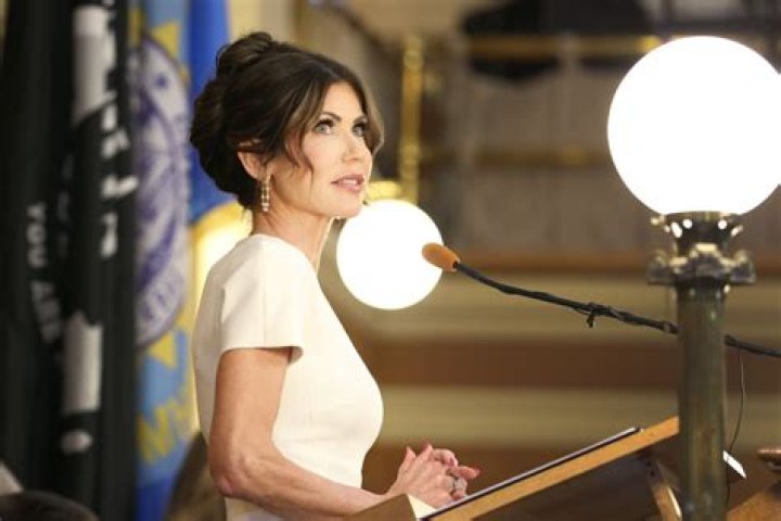 South Dakota Governor Kristi Noem looks unrecognizable in throwback pic