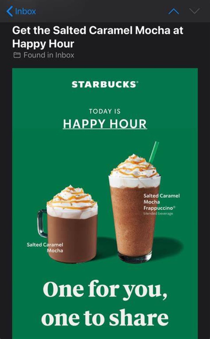 STARBUCKS HAPPY HOUR THURSDAY JULY 16TH The Freebie Guy&reg;