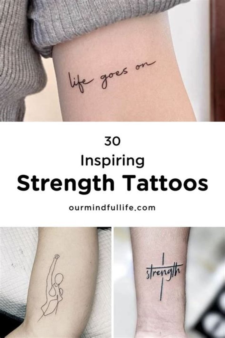 Strength Tattoos Designs, Ideas and Meaning Tattoos For You