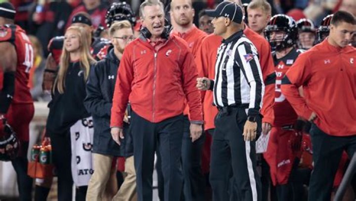 Tommy Tuberville timeline at UC