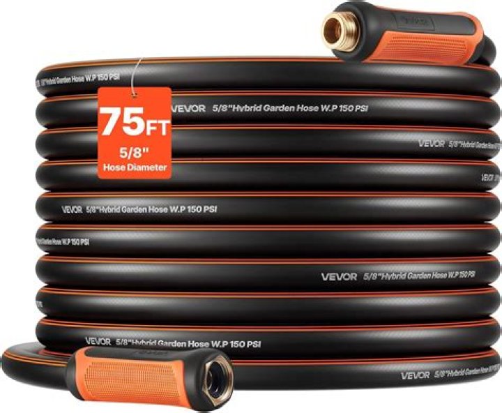 Water Right Garden Hose 75 Ft 400 Series Black PSH075BK Zoro