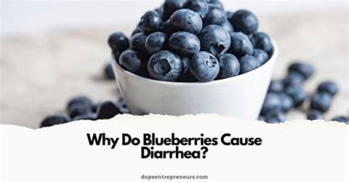 Why Do Blueberries Cause Diarrhea?