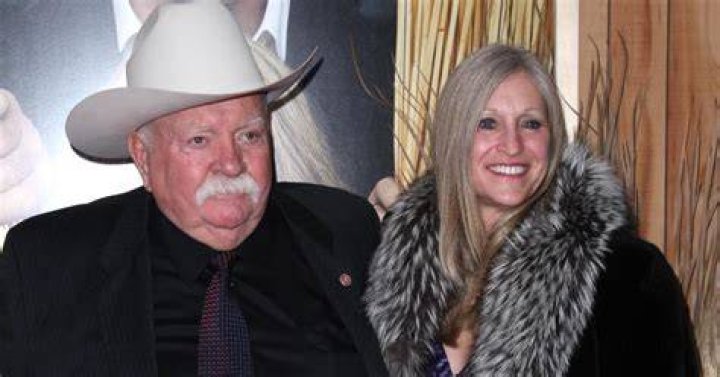 Wilford Brimley with wife Lynne arrives for the Premiere of Did You